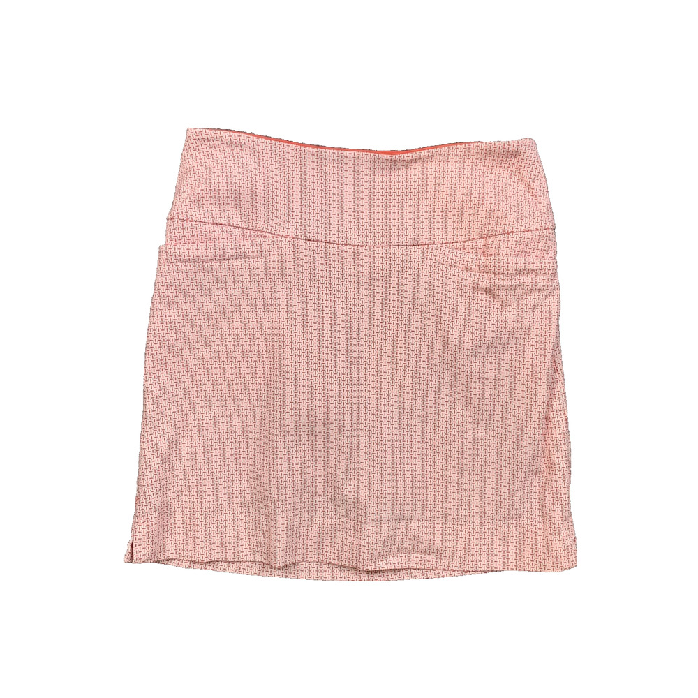 S.C. & Co. Skort Womens Small White Coral Print 360 Tummy Control Slit Pockets